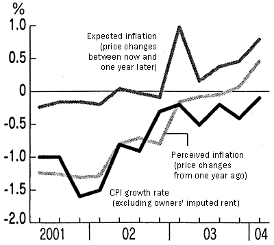 Expected Inflation in Japan