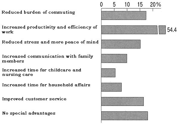 Figure: Advantages of Telework for Employees