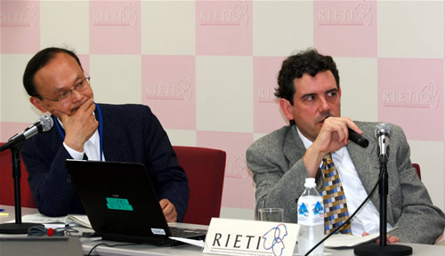 Presentation at RIETI's workshops