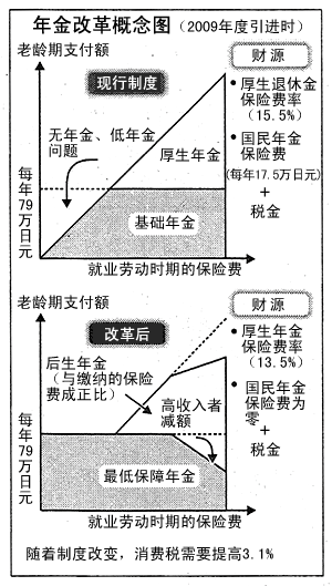 年金改革概念图