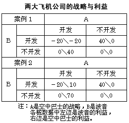 两大飞机公司的战略与利益