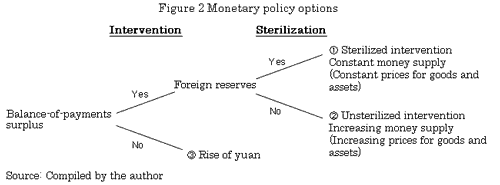 Figure 2 Monetary policy options