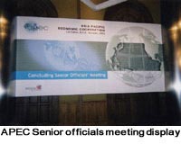 APEC forum leaders billboard