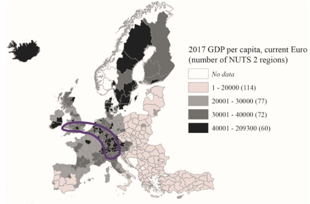 Figure 2. European Blue Banana