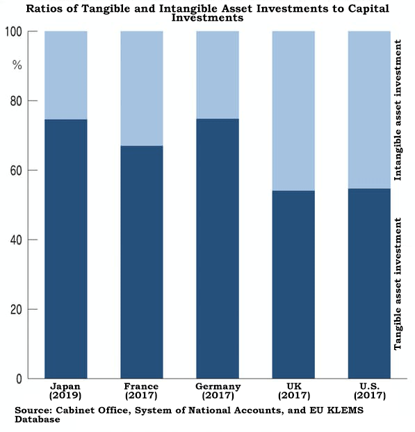 Ratios of Tangible and Intangible Asset Investments to Capital Investments