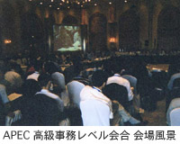 APEC高級事務レベル会合 会場風景 APEC高級事務レベル会合 会場風景