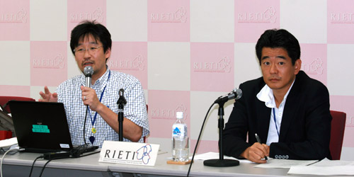 船木氏と山田氏写真 船木氏と山田氏写真