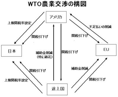 WTO農業交渉の構図