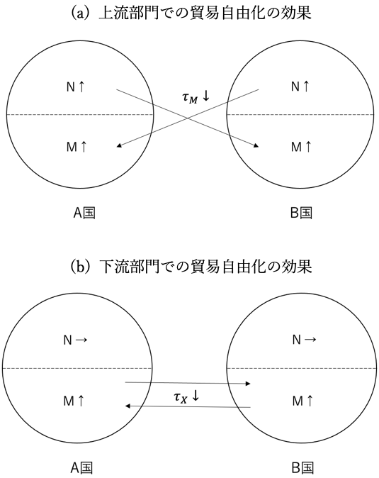 両側異質性：中間財貿易への新しい含意