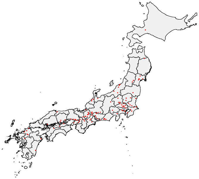 図1　設備投資が50億円以上の大規模新設工場（2010-2016）