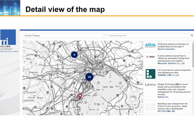 図6-3：Detail view of the map